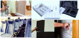 Eco-friendly water-based contact adhesive, AB2750-EFB can be used to bond EPE, EPP and all other foam types, leathers, fabrics, wood, concrete, metals, and other non-porous substrates. 