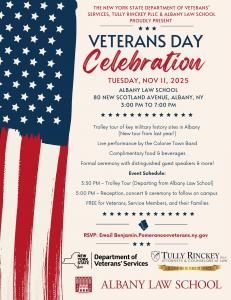 Veterans Day Celebration Flyer