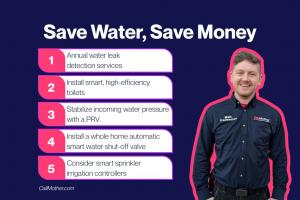 Mother provides 5 water-saving tips for Fort Worth homeowners.