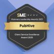 PubHive Wins Client Service Excellence Award 2025 at SME News Visionary Leadership Awards
