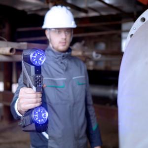 handheld 3D scanner for industrial maintenance  2