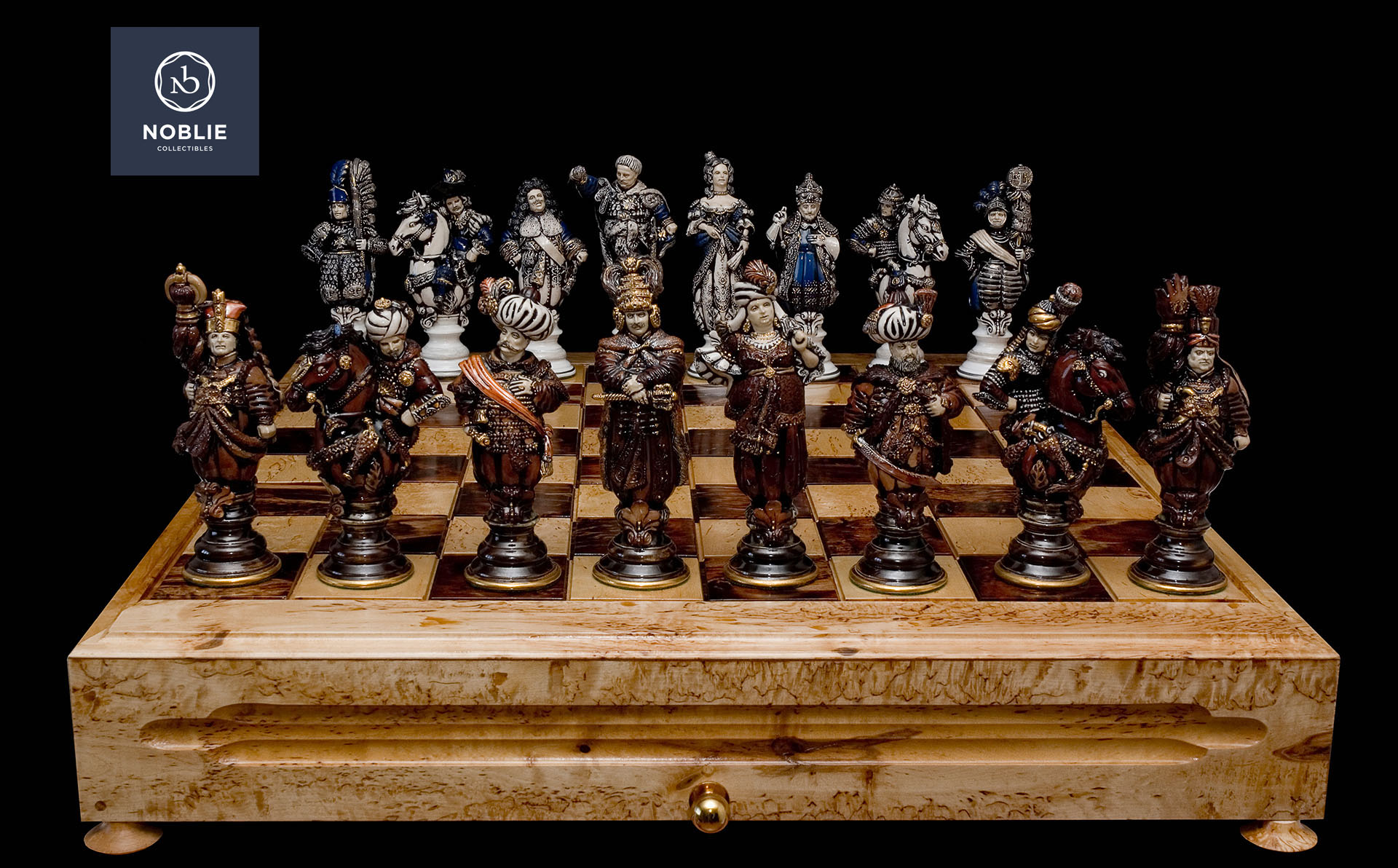Noblie Announces Porcelain Chess Sets for Luxury Interiors and Collectors