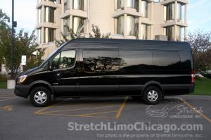 Stretch Limousine Chicago Urges Travelers to Book Thanksgiving Ground Transportation Early Amid Increasing Flight Delays and Air Traffic Staffing Shortages Mercedes Sprinter van