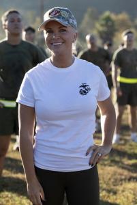 Kate Monroe Addresses Camp Pendleton Marines 2