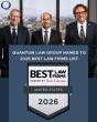 Quantum Law Group Named to 2026 Best Law Firms List
