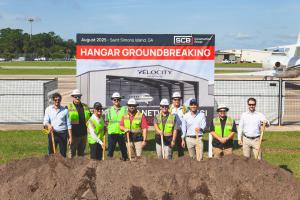 SSI Demere Hangar Ground Breaking