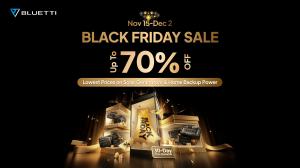 BLUETTI, a global leader in portable power and clean energy storage solutions, announced its Black Friday and Cyber Monday sale in Canada, running from November 15 to December 2, 2025