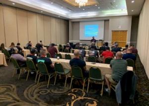 In continued efforts to be the best of the best in their field, maintenance team members from Durham School Services and Petermann Bus participated in the Thomas Built Institute’s three-day advanced training session Thomas Built Training