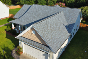 Roof installation in Charlotte completed by the Triumph Roofing crew.