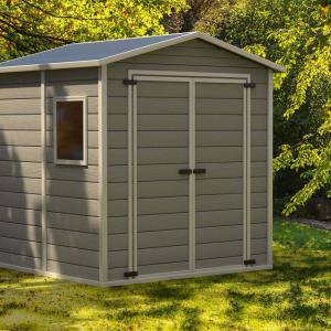 Custom wood storage sheds - -