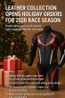 Leather Collection Now Opens Orders for custom-made Motorcycle Gear for the 2026 race season and 2025 Holiday Gifts