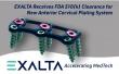 EXALTA Group Receives FDA 510(k) Clearance for New Anterior Cervical Plating System