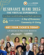 Stage 4 Cancer Survivor to Lead World's Longest Sound Bath in Miami this December at RESONANCE 2025
