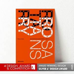 The A' Design Award, a highly respected and well-recognized award in the field of graphic design, has announced Rotary Sans by Paul Robb and Moira Bartoloni as the Silver winner in the Graphics, Illustration and Visual Communication Design category https://competition.adesignaward.com/ada-winner-design.php?ID=167715