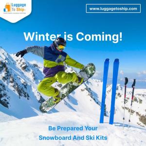 LuggageToShip.com ski and snowboard shipping service for winter travel, delivering gear directly to mountain resorts.