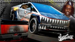 Zheng's creative designed a unique Cybertruck for Chief Keef