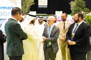 Lorenzo Fanara with delegation
