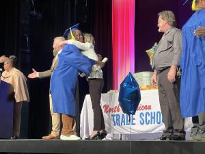 North American Trade Schools (NATS), one of Maryland’s leading trade and technical schools, proudly celebrated its first graduation ceremony since relocating to its new training facility, marking an exciting milestone for both students and staff Graduation stage