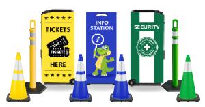 Traffic Cones For Less Unveils Color Coordinated Crowd Control at IAAPA 2025 15 Color Coordinated Crowd Control 03