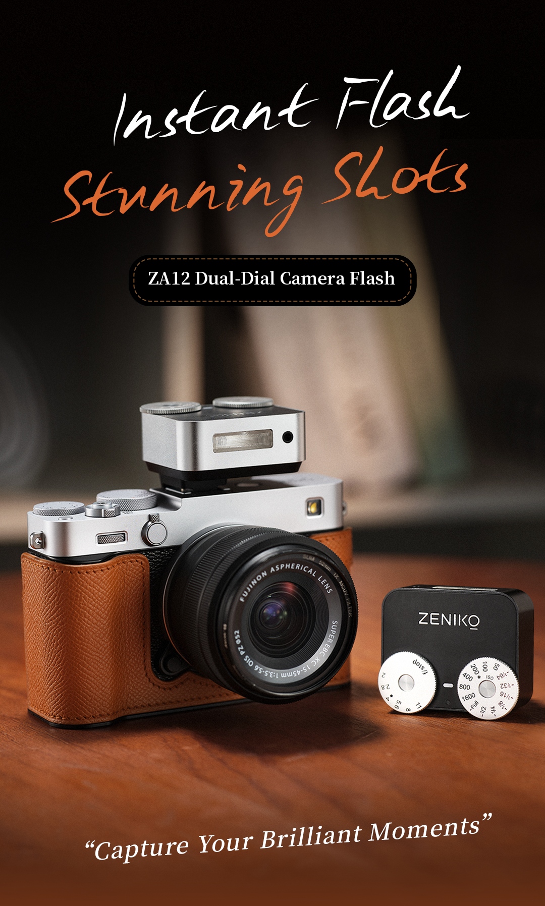 Zeniko Announces the Launch of the ZA12 Dual-Dial Camera Flash
