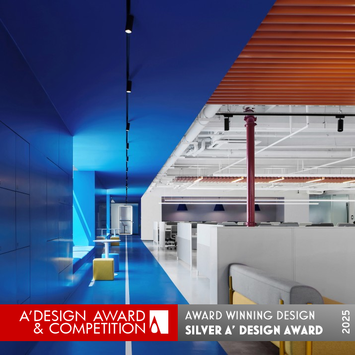 Wuhan Qiwu Technology Office by Yang Ding Wins Silver in A’ Interior Design Awards
