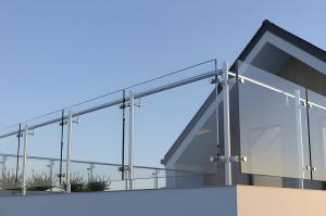 glass railing
