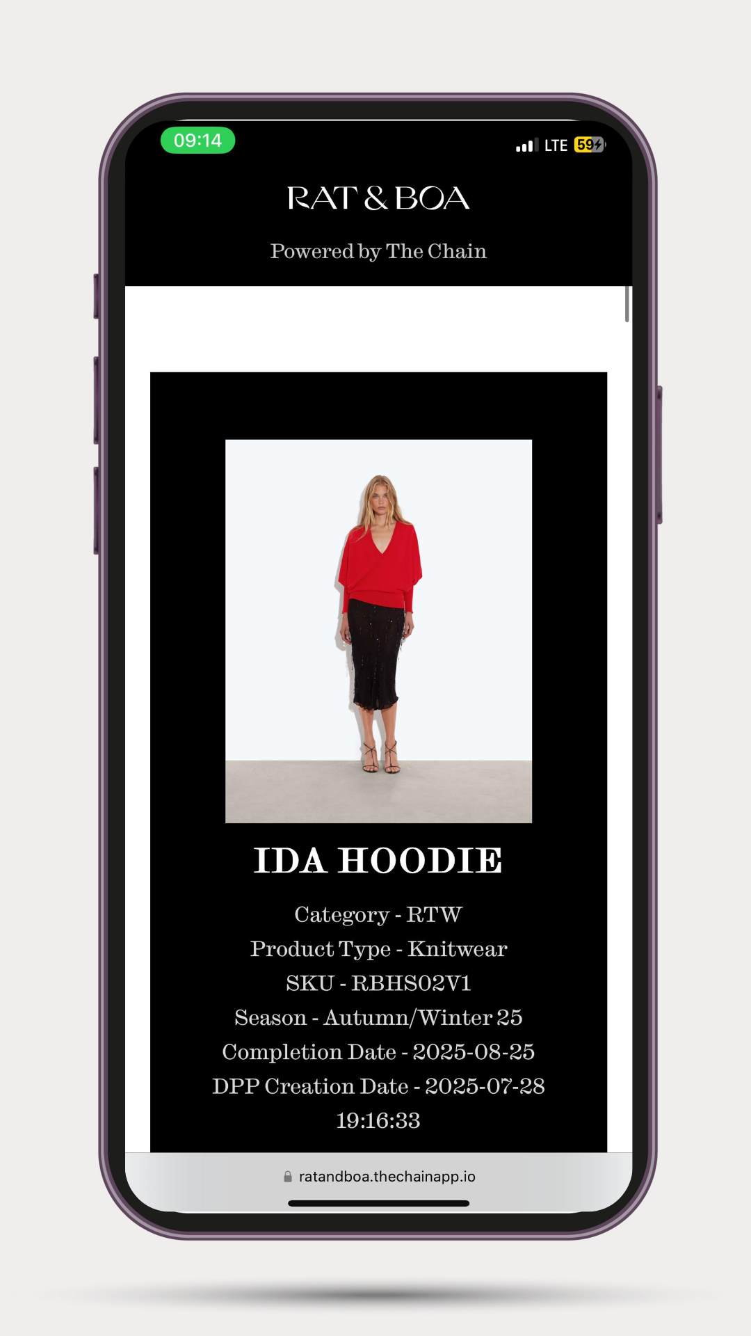 Frank Impact Company Launches Digital Product Passports (DPPs) for Rat & Boa Ahead of EU 2027 Deadline