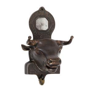 Canadian circa 1902 Worth-Martin coin-op cast iron bull’s head perfume dispenser (“Take the Bull by the Horns!”), made in Toronto by Sovereign Mfg. Co. Ltd. Estimate: CA$6,000-$9,000.