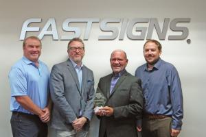 FASTSIGNS 2025 Certification Award