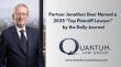 Quantum Law Group Partner Jonathan Deer Named a Top Plaintiff Lawyer
