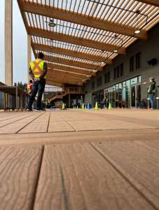 Learning Advanced RPAS Pilot and Observer Skills outside at Métis Crossing