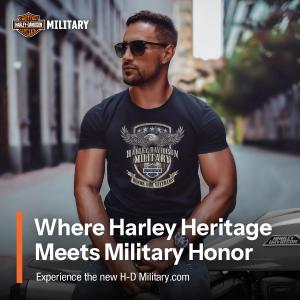 Harley-Davidson Military announced the official launch of HDMilitary Harley-Davidson Military Unveils New Website
