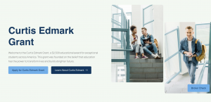 Curtis Edmark Grant, a new annual $2,500 educational award, represents Curtis Edmark’s bold commitment to expanding academic opportunities for U Curtis Edmark Grant