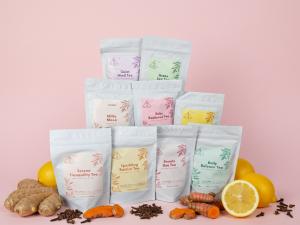 A cross section of Avodah Tea Blends