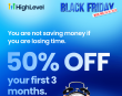 GoHighLevel Latest Discount Reveals Black Friday 2025 Promotion With 50% Off on All Plans