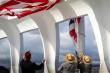 The America250 Flag Makes Its First U.S. Stop at Pearl Harbor