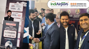 The IndiAirport Expo 2025, held from 18–20 November at Yashobhoomi, New Delhi, brought together leading stakeholders from India’s civil aviation ecosystem, global technology innovators, air cargo specialists, and MRO service providers ainfotech1