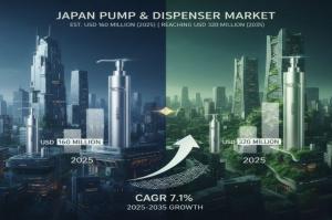 Japan’s pump and dispenser is entering a period of robust expansion, supported by the country’s strong beauty culture, ageing population, and growing preference for localized and functional product designs Japan Pump and Dispenser Market