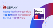 GSPANN Recognized Among India’s Top 100 Best Workplaces™ for IT & IT-BPM 2025 