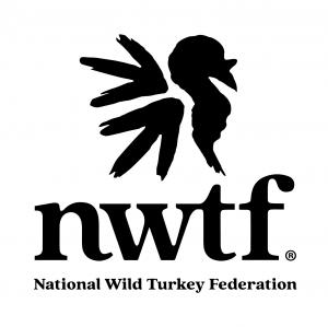 Image shows the National logo of the National Wild Turkey Federation.