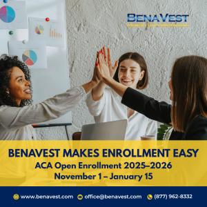 Benavest Offers Multiple Ways for Clients to Get Help During ACA Open Enrollment 2025–2026