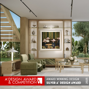 The A' Design Award, one of the world's most prestigious design competitions, has announced Bureau Interior Design Studio's Moment Hebil by Bureau Interior Design Studio