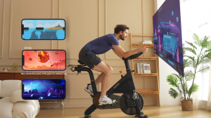 Tousains, a home fitness equipment company, officially announces the launch of AR BIKE1 on Kickstarter, the popular crowdfunding platform that connects creators with backers to fund innovative projects GAMEFIED FITNESS with Tousains AR BIKE1