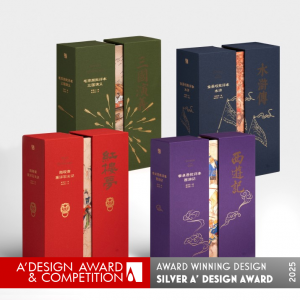 The A' Design Award, a highly prestigious and well-recognized award in the field of print design, has announced Xu Tang's The Four Great Chinese Novels by Xu Tang