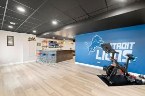 Detroit Lions Basement