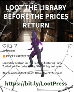 Arc Manor, an award-winning publisher of science fiction and fantasy, announced the launch of its largest digital sales event to date: The Ninja Loot Sale