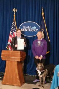 Governor of Kentucky signs