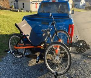recumbent trike rack
