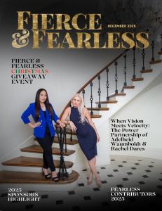 fierce & Fearless Magazine December 2025 Cover