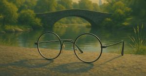 Welsh musician TAW-N, the creator behind the acclaimed aiBeatles project, announces the release of “As If Nothing Ever Happened,” a deeply moving single inspired by a viral image of an older John Lennon that circulated online Lennon-style glasses on a stone ledge in Central Park, artwork for TAW-N’s single “As If Nothing Ever Happened”